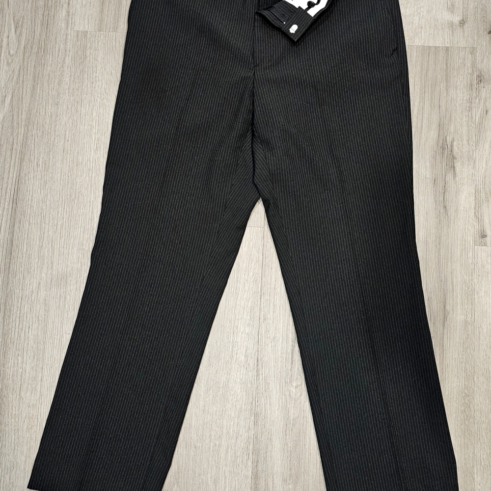 Michael Brandon Charcoal Slim Fit Trousers
